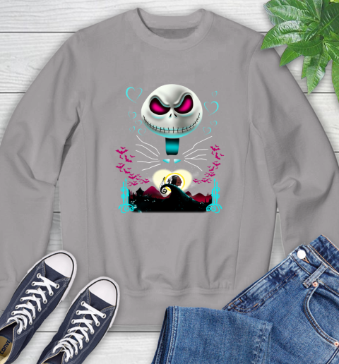 NFL Washington Redskins Jack Skellington Sally The Nightmare Before Christmas Football Sweatshirt 5