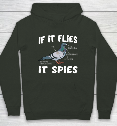 Birds Are Not Real Shirt Funny Bird Spies Conspiracy Theory Birds Hoodie 16