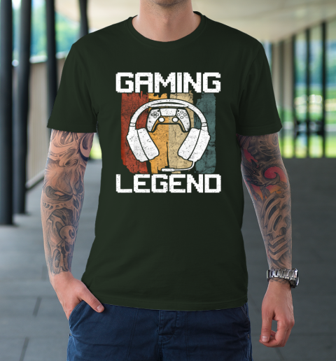 Gaming Legend PC Gamer Video Games Vintage T-Shirt 3