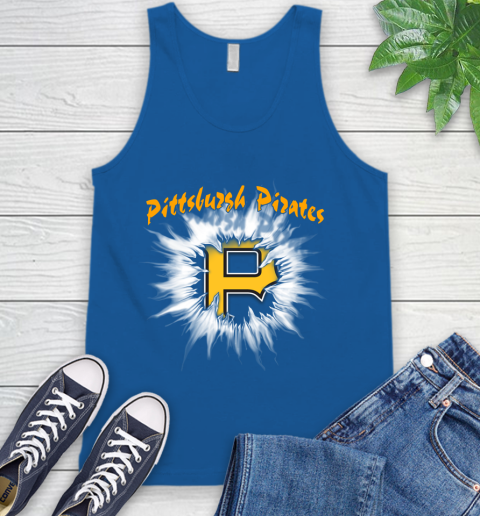 Pittsburgh Pirates MLB Baseball Adoring Fan Rip Sports Tank Top 4
