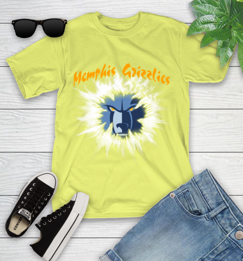 Memphis Grizzlies NBA Basketball Rip Sports Youth T-Shirt
