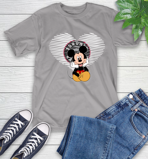 NBA Toronto Raptors The Heart Mickey Mouse Disney Basketball T-Shirt 6