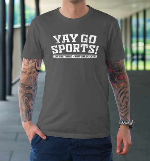  Womens Yay Sports Tshirt,Do The Thing Win The Points,Go Sports  Team V-Neck T-Shirt : Clothing, Shoes & Jewelry