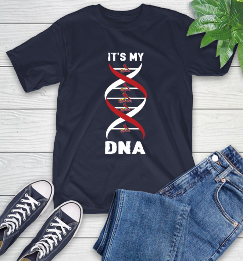 St.Louis Cardinals MLB Baseball It's My DNA Sports T-Shirt 3