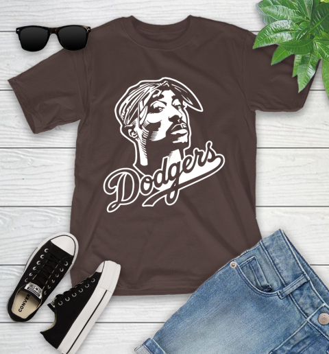 Tupac Dodgers Youth T-Shirt 7
