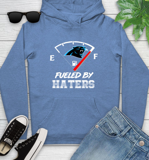 Carolina Panthers NFL Football Fueled By Haters Sports Youth Hoodie 13