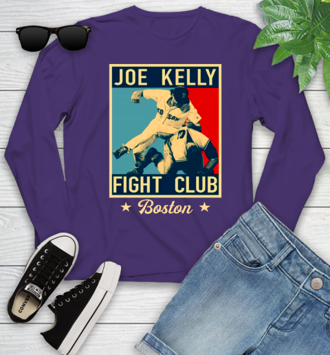 Another Joe Kelly fight club vintage Youth Long Sleeve 4