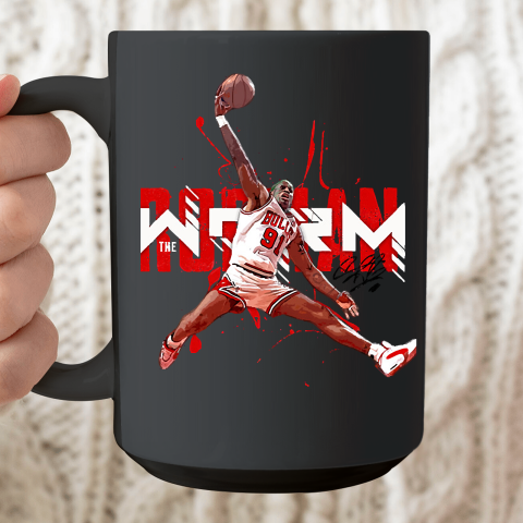 Dennis Rodman Basketball Ceramic Mug 15oz