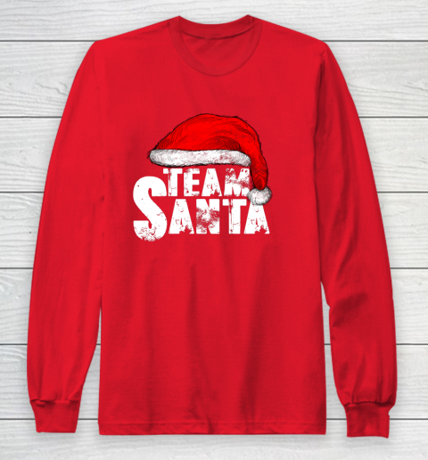 Team Santa T Shirt Christmas Family Matching Pajamas Tees