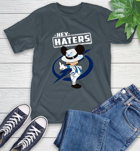 NHL Hey Haters Mickey Hockey Sports Tampa Bay Lightning T-Shirt 10