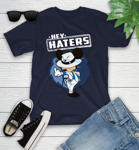 NBA Hey Haters Mickey Basketball Sports Memphis Grizzlies Youth T-Shirt 2