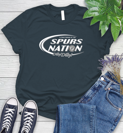 NBA A True Friend Of The San Antonio Spurs Dilly Dilly Basketball Sports Women's T-Shirt 11
