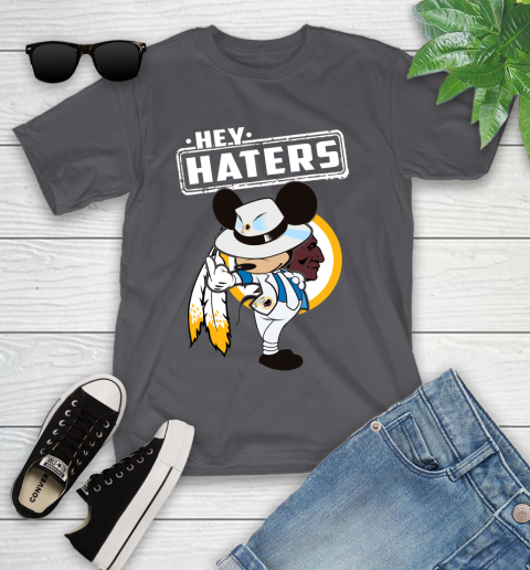 NFL Hey Haters Mickey Football Sports Washington Redskins Youth T-Shirt 6