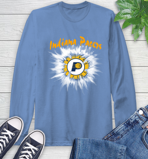 Indiana Pacers NBA Basketball Rip Sports Long Sleeve T-Shirt 12