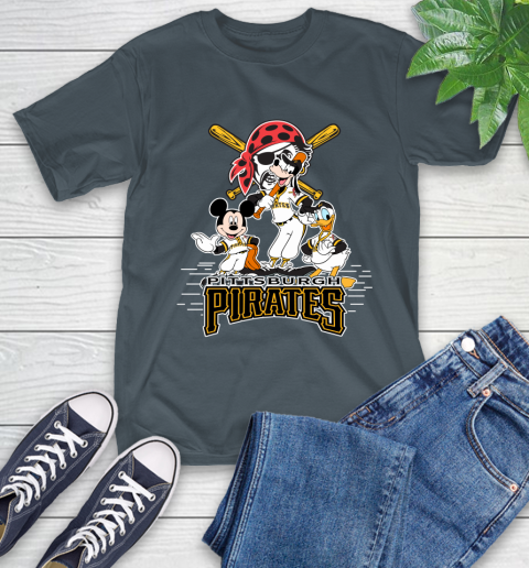 MLB Pittsburgh Pirates Mickey Mouse Donald Duck Goofy Baseball T Shirt T-Shirt 10