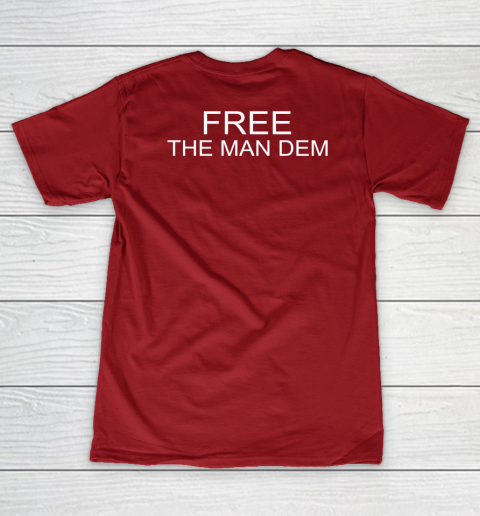 Free The Mandem Women's V-Neck T-Shirt 6
