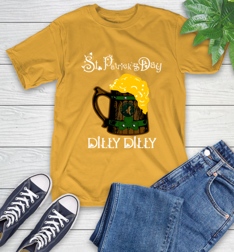 NBA Minnesota Timberwolves St Patrick's Day Dilly Dilly Beer Basketball Sports T-Shirt 2