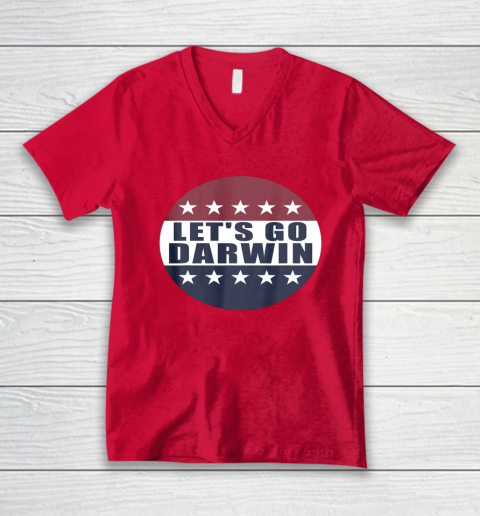 Let's Go Darwin Shirts V-Neck T-Shirt 11