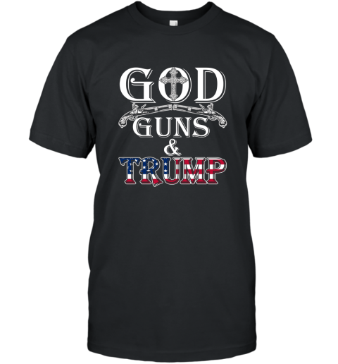 2nd Amendment GOD Guns _ Trump Premium Republican T Shirt T-Shirt
