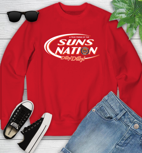 NBA A True Friend Of The Phoenix Suns Dilly Dilly Basketball Sports Youth Sweatshirt 8