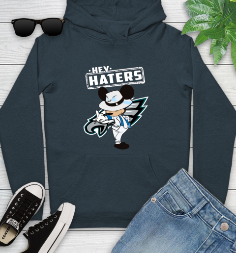 NFL Hey Haters Mickey Football Sports Philadelphia Eagles Youth Hoodie 10