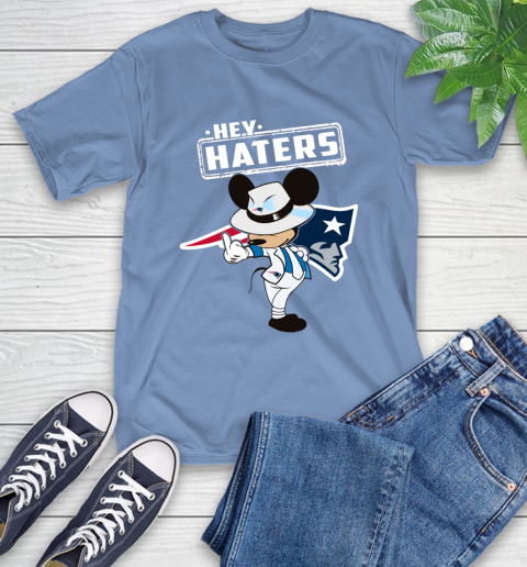 NFL Hey Haters Mickey Football Sports New England Patriots T-Shirt 12
