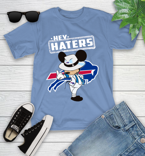 NFL Hey Haters Mickey Football Sports Buffalo Bills Youth T-Shirt 15