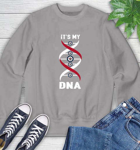 Winnipeg Jets NHL Hockey It's My DNA Sports Sweatshirt 5