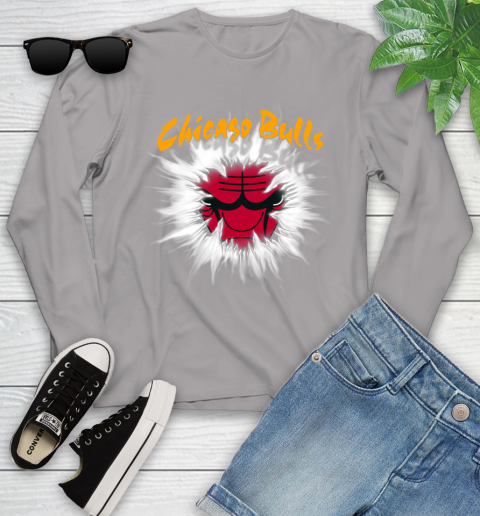 Chicago Bulls NBA Basketball Rip Sports Youth Long Sleeve 5