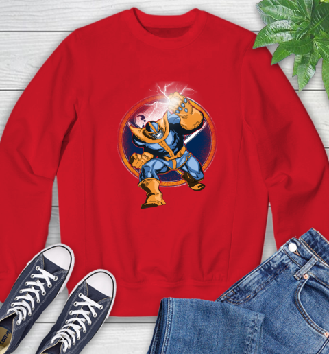 Buffalo Sabres NHL Hockey Thanos Avengers Infinity War Marvel Sweatshirt 10