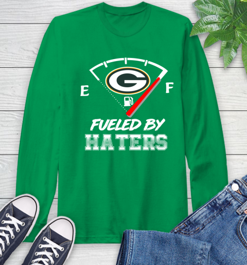 Green Bay Packers NFL Football Fueled By Haters Sports Long Sleeve T-Shirt 8