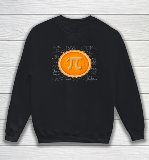 Pumpkin Pie Math Shirt Pi Day Funny Halloween Thanksgiving Sweatshirt