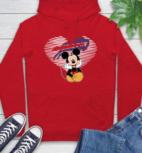 NFL Buffalo Bills The Heart Mickey Mouse Disney Football T Shirt_000 Hoodie 10