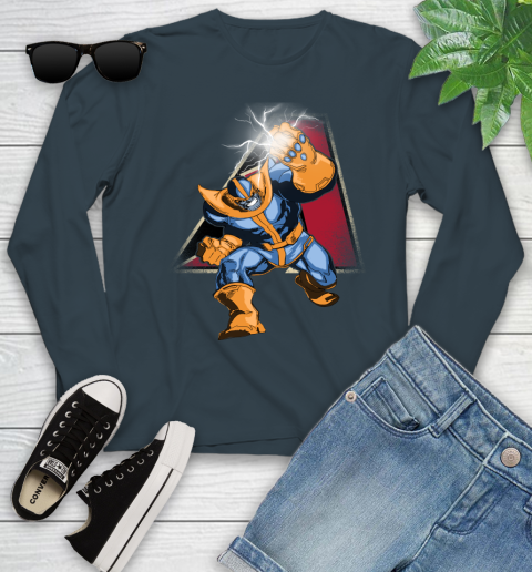 Arizona Diamondbacks MLB Baseball Thanos Avengers Infinity War Marvel Youth Long Sleeve 9