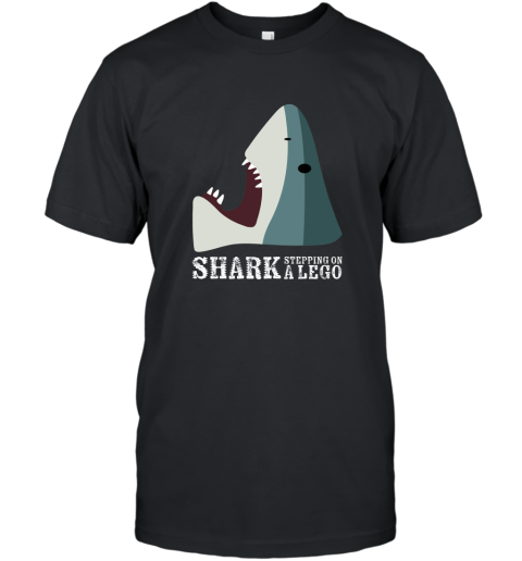 Shark Stepping On Toy Funny Internet Humor Meme T Shirt T-Shirt