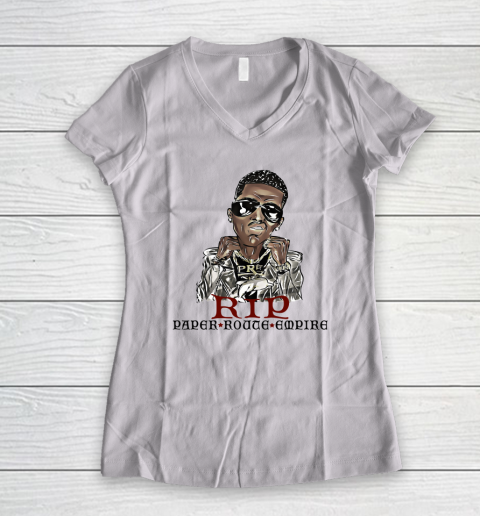 Young Dolph RIP 1985 2021 Women's V-Neck T-Shirt