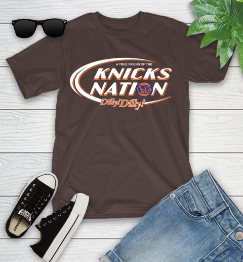 NBA A True Friend Of The New York Knicks Dilly Dilly Basketball Sports Youth T-Shirt 7
