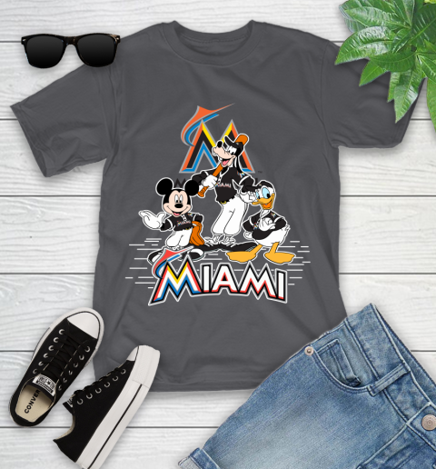 MLB Sport Fans Miami Marlins Mickey Mouse Donald Duck Goofy