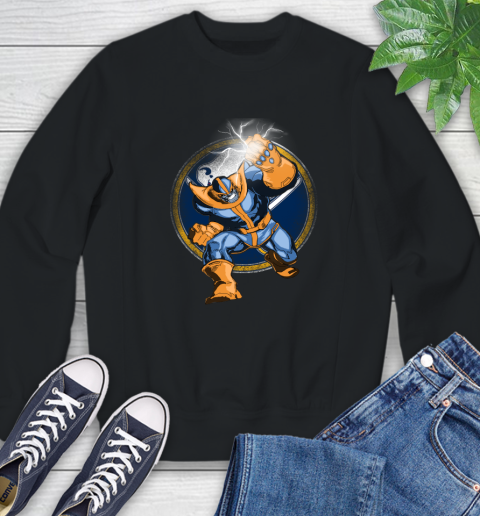 Buffalo Sabres NHL Hockey Thanos Avengers Infinity War Marvel Sweatshirt