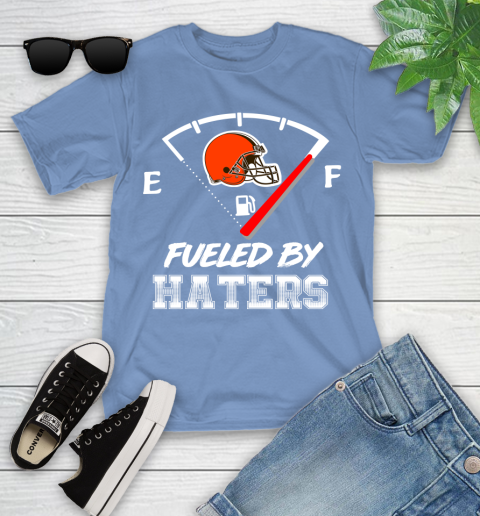 Cleveland Browns NFL Football Fueled By Haters Sports Youth T-Shirt 15