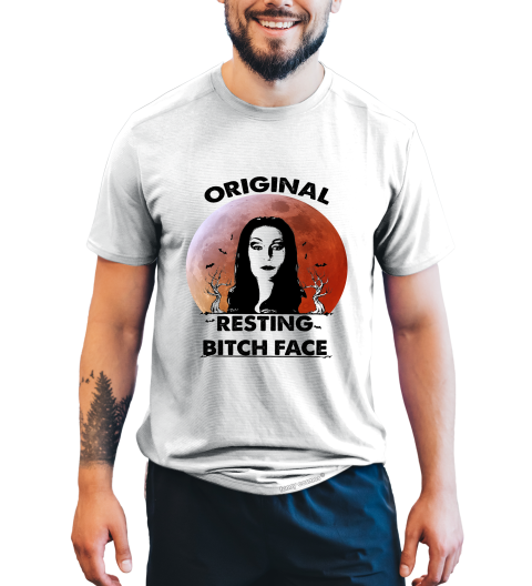 Addams Family T Shirt, Morticia Addams Tshirt, Original Resting Bitch Face Shirt, Halloween Gifts