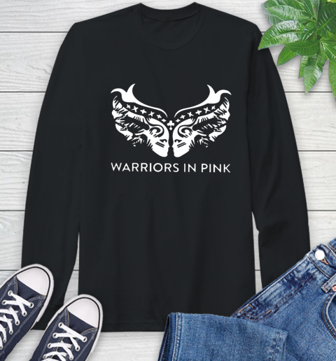 Ford cares warriors in pink shirt Long Sleeve T-Shirt