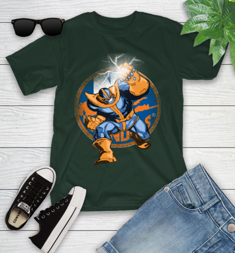New York Islanders NHL Hockey Thanos Avengers Infinity War Marvel Youth T-Shirt 5