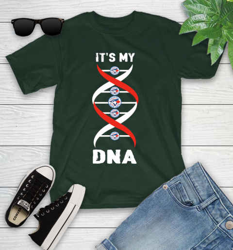 Toronto Blue Jays MLB Baseball It's My DNA Sports Youth T-Shirt 5