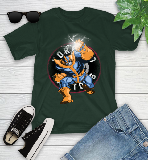 Toronto Raptors NBA Basketball Thanos Avengers Infinity War Marvel Youth T-Shirt 5