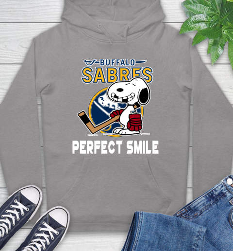 NHL Buffalo Sabres Snoopy Perfect Smile The Peanuts Movie Hockey T Shirt Hoodie 6