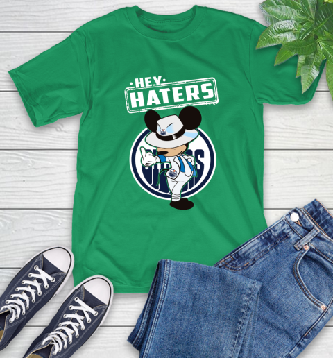 NHL Hey Haters Mickey Hockey Sports Edmonton Oilers T-Shirt 7