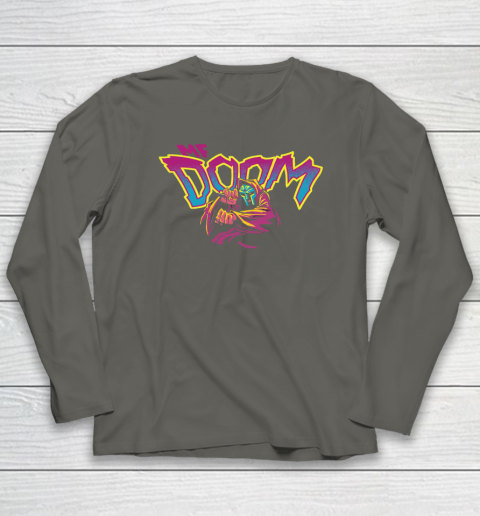MF Doom Shirt  A Masked Man Called Doom Long Sleeve T-Shirt 4