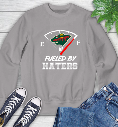 Minnesota Wild NHL Hockey Fueled By Haters Sports Sweatshirt 5