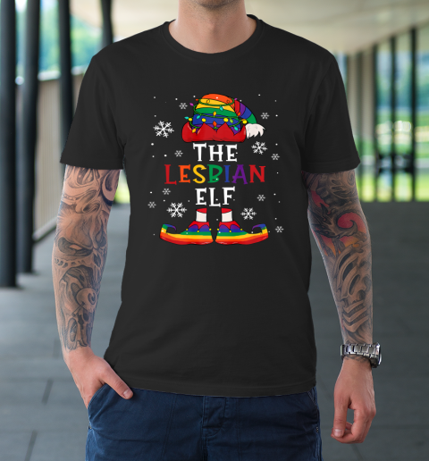 The Lesbian Elf Christmas Party T-Shirt